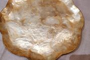 Philipinalia capiz shell - 3 trinket plate dishes