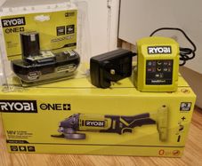 Cordless Ryobi Angle Grinder