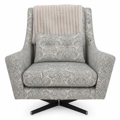 Swivel armchair