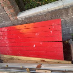 wooden side gate