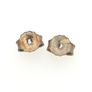 Vintage 925 Sterling Silver & Red Coral Stud Earrings Image 5
