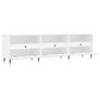 TV Cabinet White 150x30x44.5 cm Engineered Wood Image 5