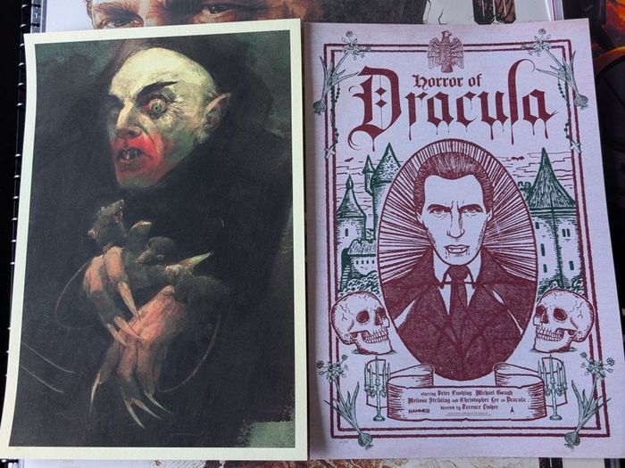 Nosferatu and Horror of Dracula Screen Prints Hammer Apollo Gallery