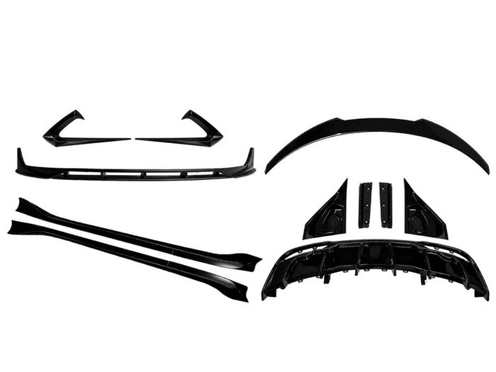 Body Kit For Tesla Model 3 Facelift Bodykit Front Splitter Rear Diffuser 2023+