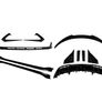 Body Kit For Tesla Model 3 Facelift Bodykit Front Splitter Rear Diffuser 2023+ Image 2