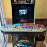 Arcade1Up Teenage Mutant Ninja Turtles 4 Player Arcade + Riser & Stool Image 2