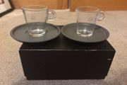 Brand New Nespresso View Espresso Cups and Saucers