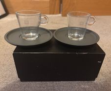 Brand New Nespresso View Espresso Cups and Saucers