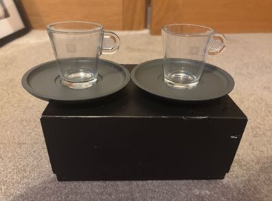 Brand New Nespresso View Espresso Cups and Saucers