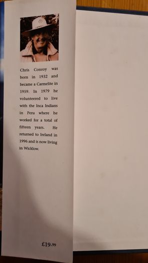 A Beggar In Paradice. Living With The In A Indians. By Chris Conroy. Hardback With Dustjacket In Very Good Condition.