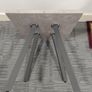 lamp table grey marble effect Image 5