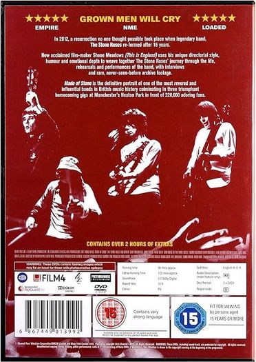 The Stone Roses Made of Stone 2 Disc DVD BRAND NEW & SEALED