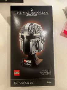 Lego Star Wars Helmet 75328 The Mandalorian