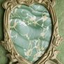 Vintage Botanical Brass Photo Frame Image 7