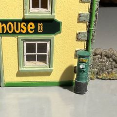 Irish model postbox  1:72- railway many available