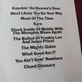 Bob Dylan/ The 6 Chord Songbook/ 1991 Image 6