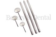 3x Dental Mirror With Handle Mouth Examination Stainless Steel Mouth Mirror