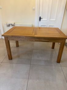 Solid Kitchen Table & Chairs