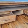 Solid Oak TV Unit - Media Stand - 140cm Image 6