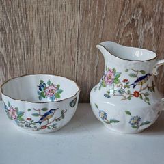 Aynsley PEMBROKE sugar bowl and milk jug