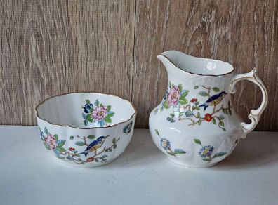Aynsley PEMBROKE sugar bowl and milk jug