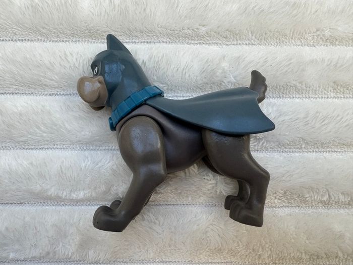 Fisher-Price DC League of Super-Pets Ace the Bat-Hound Batman Dog approx. 12 cm. Used Please see photos