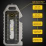 Multi purpose rechargeable emergency survival camping tool torch Image 5