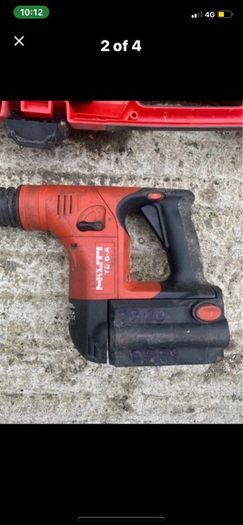 hilti rotary hammer drill needs new battery