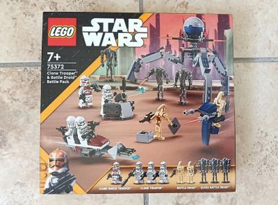 LEGO 2024 Star Wars: Clone Tropper & Battle Droid Battle Pack 215 pcs 75372 NEW