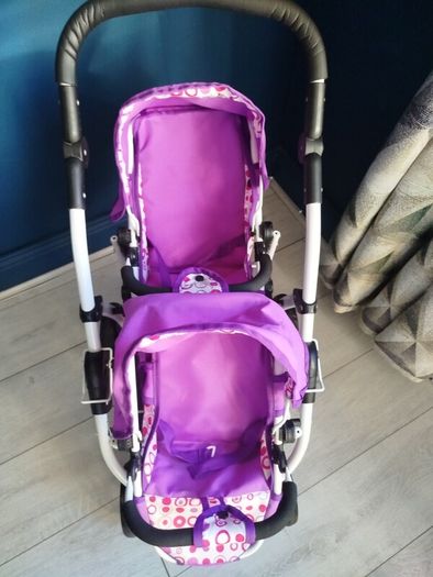 Dimples Ella Tandem Double Buggy/stroller children toy.