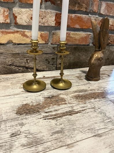 vintage candle holders