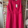 dress kew 159 cerise sleeveless dress size 14 Image 3
