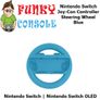 Nintendo Switch Joy-Con Controller Hand Grip Mario Racing Wheel Joy Con Game Pad Blue Switch OLED Image 4