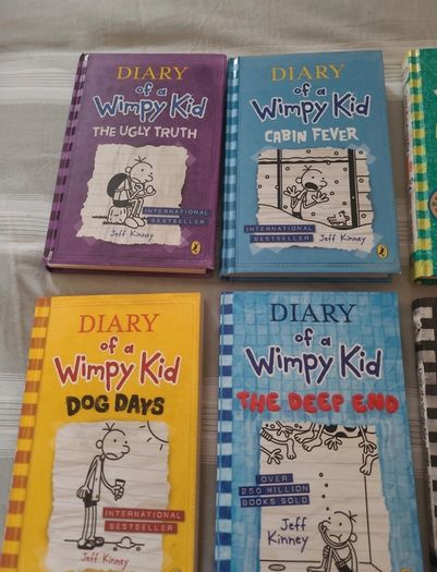Diary of a Wimpy Kid x 9