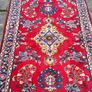 Vintage XL Fabulous Persian Sarouk Hand Knotted Runner Rug Carpet Image 4
