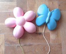 Vintage IKEA childrens wall lights