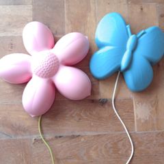 Vintage IKEA childrens wall lights