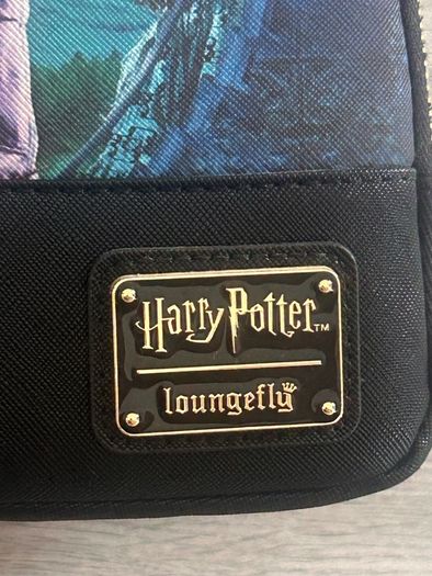 Loungefly Harry Potter Backpack Triple Three Zip Pocket