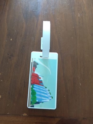suitcase name tag
