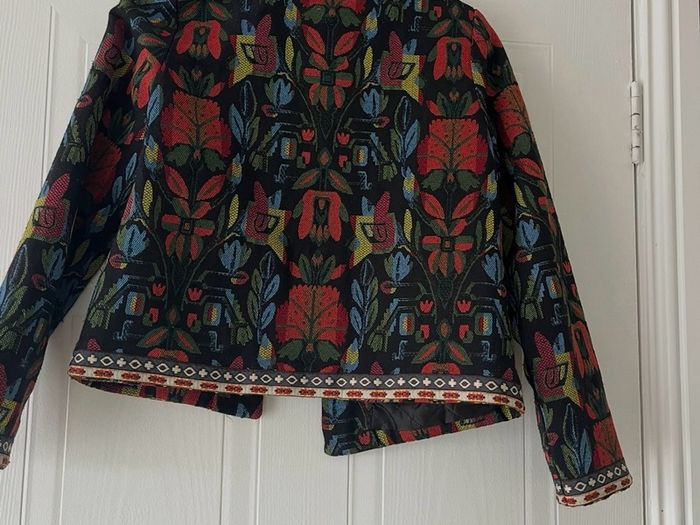 Quilted bolero jacket
