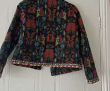 Quilted bolero jacket