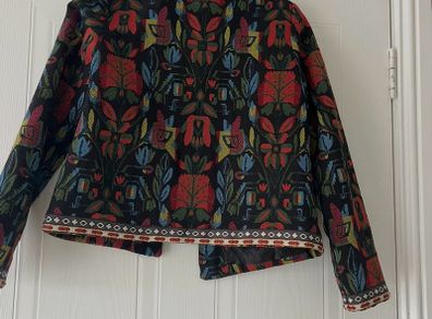 Quilted bolero jacket
