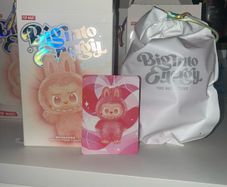 Labubu Big Into Energy Love Opened Box, Unopened Sealed Bag
