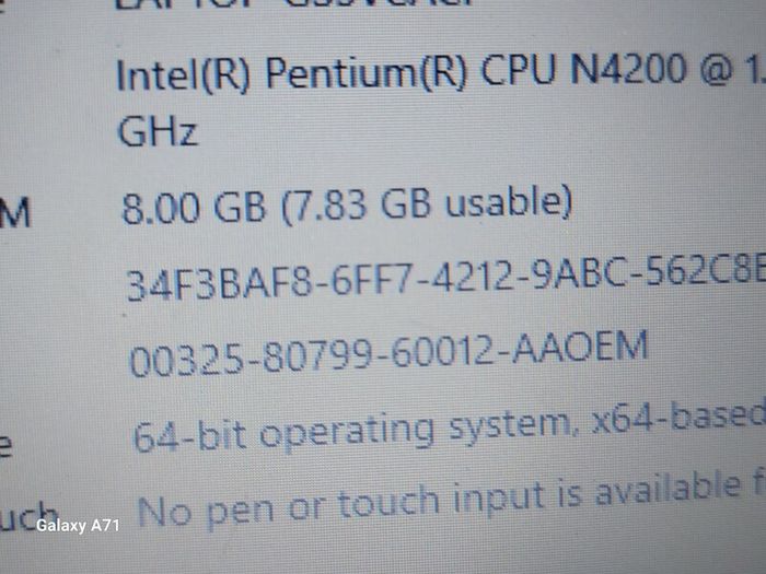 ACER ASPIRE ES1-533 series, Model N16C!, Red, 1.8 Terrabyte HDD, 8GB Ram, Intel Pentium CPU, N4200, 1.1GHz, Microsoft Edge, Chrome