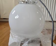 Atom10 opal ball pendant light