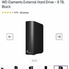 8tb external hard drive