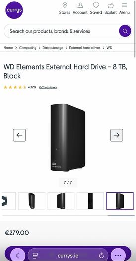 8tb external hard drive