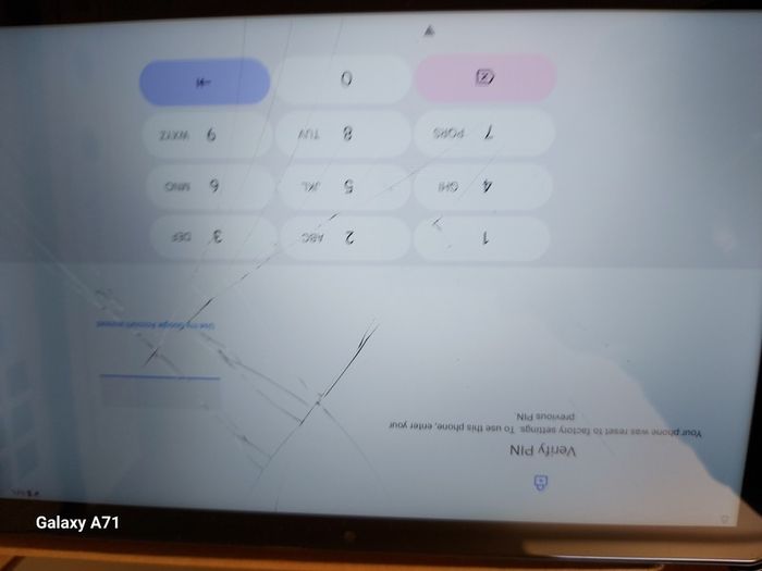 ACER 10.1 inch Tablet, Model ACTAB10KB24, FRP Pin Locked, with Keypad Hard Cover