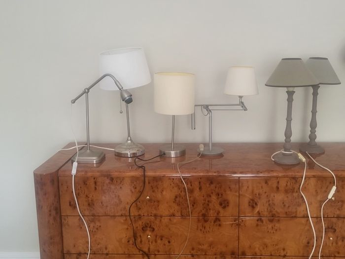 8 X Table Lamps