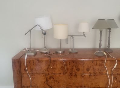 8 X Table Lamps